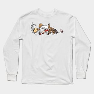 Classic Stuck Winnie the Pooh Long Sleeve T-Shirt